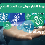 شروط اختيار عنوان جيد للبحث العلمي